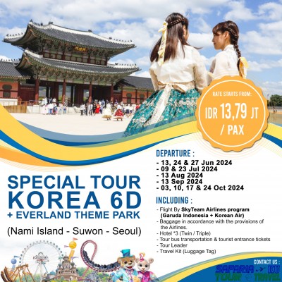 SPECIAL KOREA + EVERLAND 6D4N